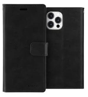 Goospery Bluemoon Diary for iPhone 12/ 12 Pro - Black