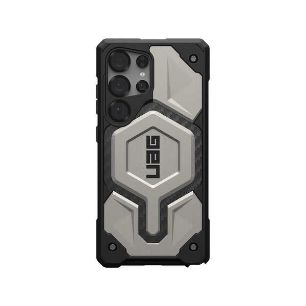UAG Monarch Pro Phone Case for Samsung Galaxy S25 Ultra (Titanium)