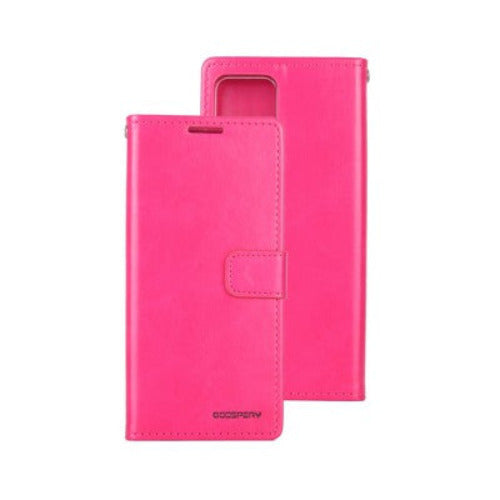 Goospery Bluemoon Diary case for iPhone 14 - Hot Pink