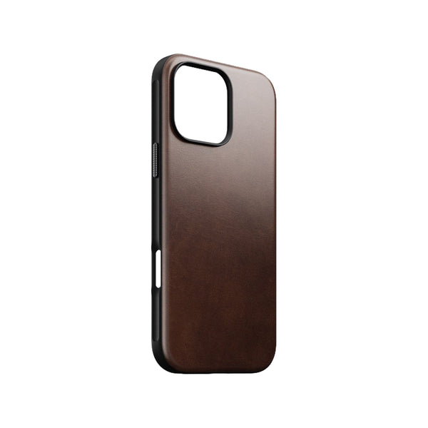 NOMAD Leather Phone Case for iPhone 16 Pro Max (Rustic Barn)