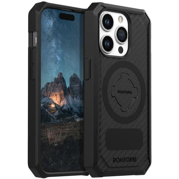 Rokform Rugged Case for iPhone 15 Pro (Black)