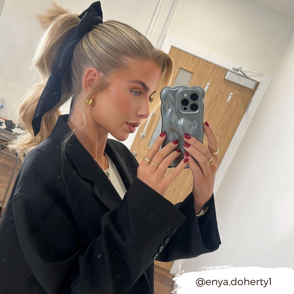 3D Pearl Phone Case - Grey