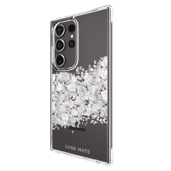 Case-Mate Karat Case Antimicrobial for Galaxy S24 Ultra (Touch of Pearl)