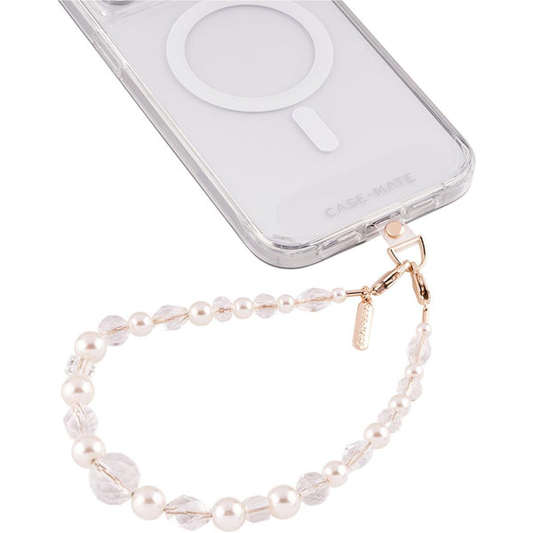 Case-Mate Beaded Universal Phone Wristlet (Crystal Pearl)