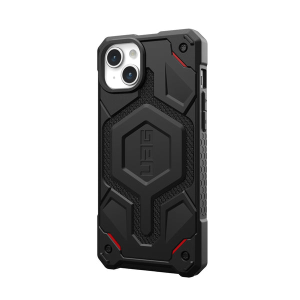 Urban Armour Gear Monarch Pro MagSafe Phone Case for iPhone 15 Plus (Black)