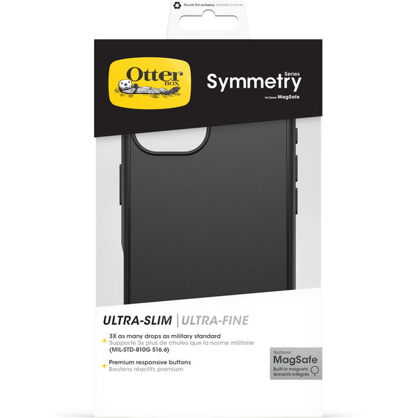 OtterBox Symmetry MagSafe Case for iPhone 16 (Black)