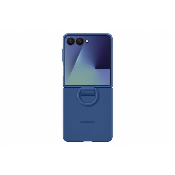 Samsung Silicone Ring Case for Galaxy Z Flip7 (Blue)