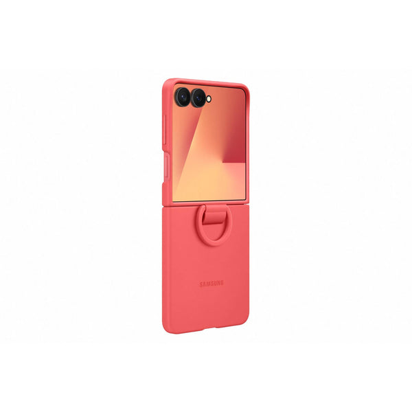 Samsung Silicone Ring Case for Galaxy Z Flip7 (Red)