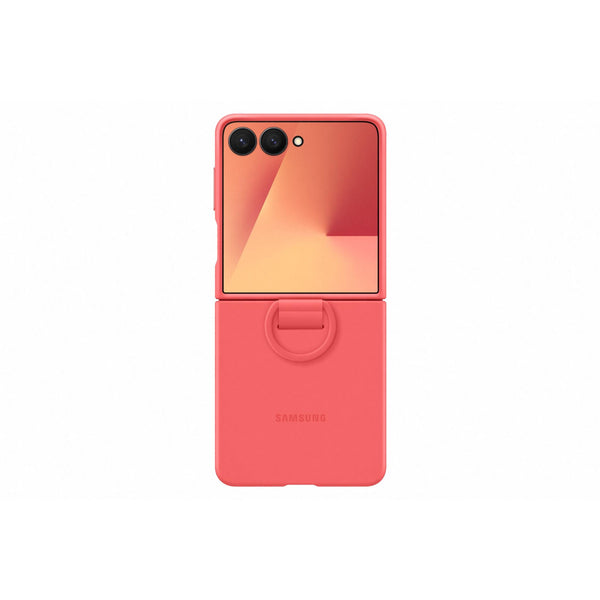 Samsung Silicone Ring Case for Galaxy Z Flip7 (Red)