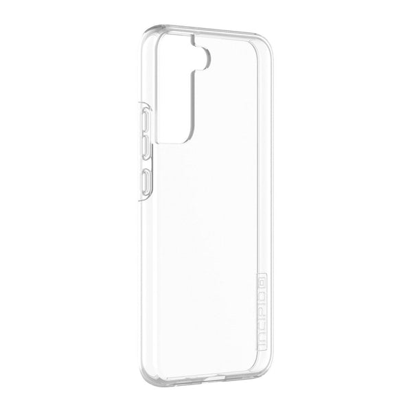 Incipio DualPro Classic+ for Samsung Galaxy S22+ - Clear with Clear & Alantic Blue Buttons - Clear