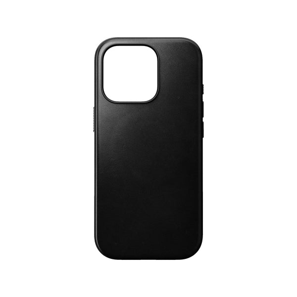 NOMAD Leather Phone Case iPhone 16 Pro (Horween Black)