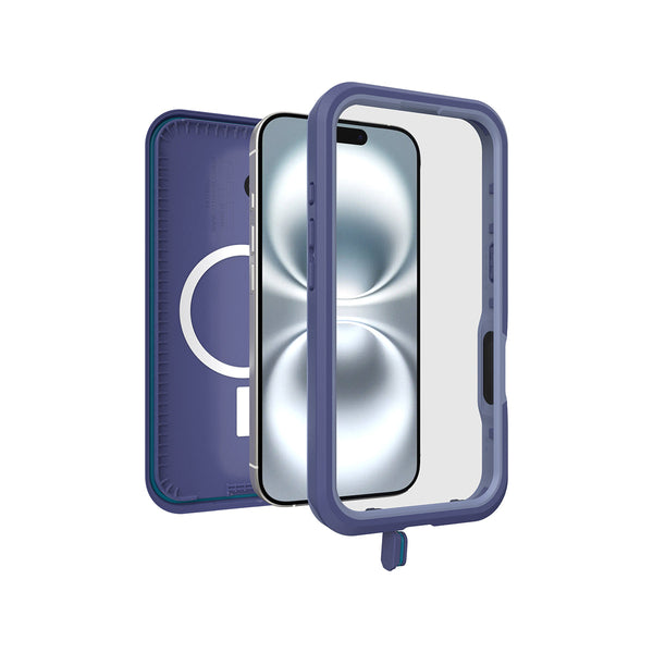 OtterBox Fre MagSafe Phone Case for iPhone 16 - Purple - Purple
