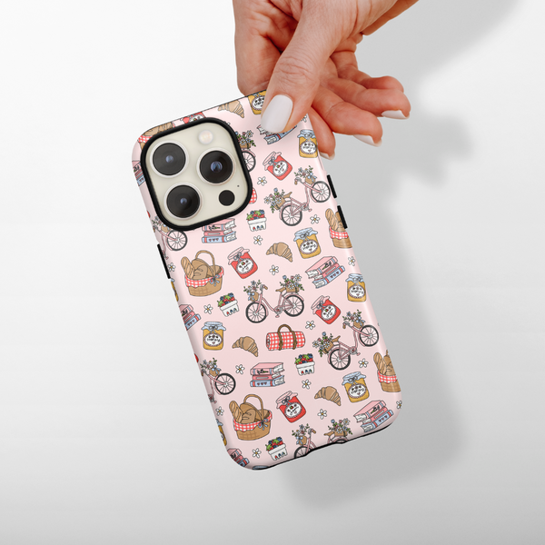 Tough Phone Case - Girl Picnic
