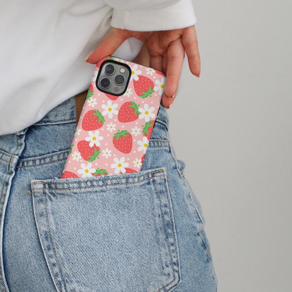 Tough MagSafe Phone Case - Berry Cute Strawberry