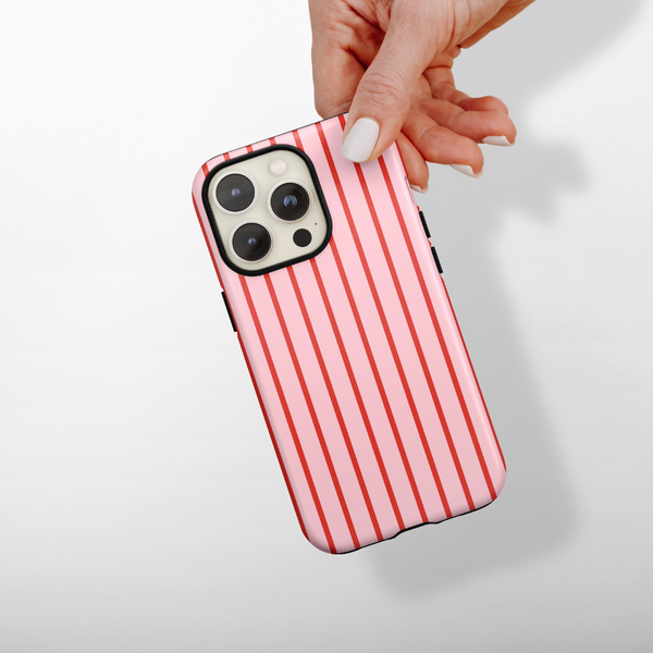 Tough MagSafe Phone Case - Cherry Stripe