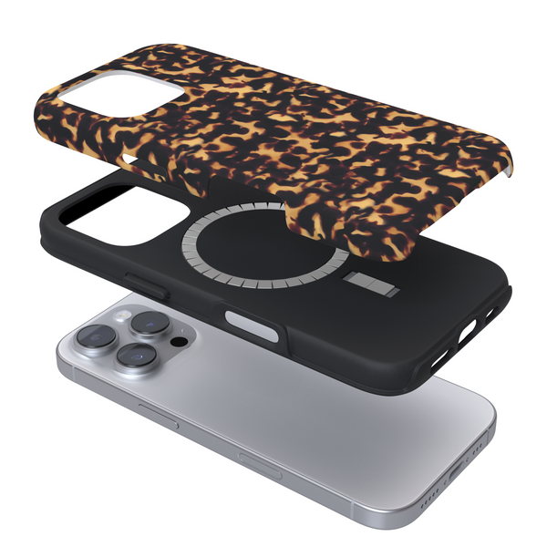Tough MagSafe Phone Case - Chic Tortoiseshell