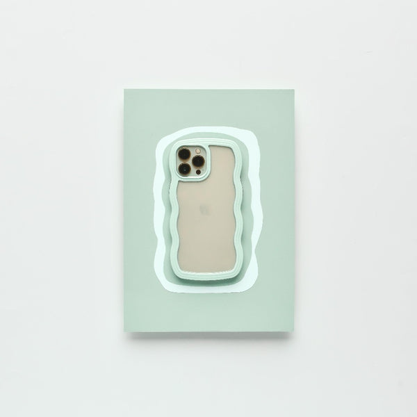 Curvy Phone Case - Mint