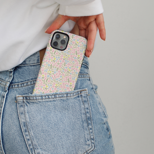 Tough MagSafe Phone Case - Ditsy Flower Meadow