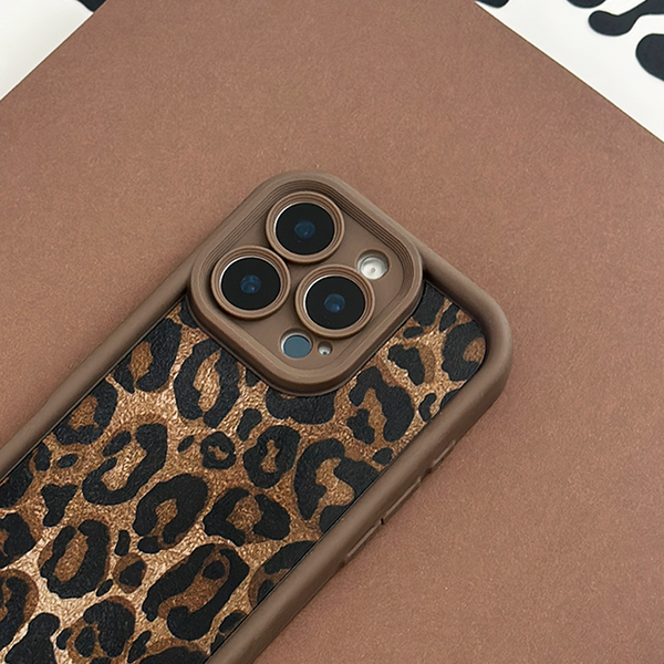 Mocha Leopard Phone Case