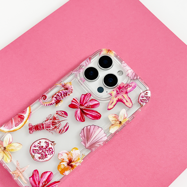 Clear Phone Case - Rose Coast