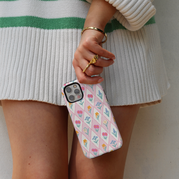 Tough MagSafe Phone Case - Spring Tiles