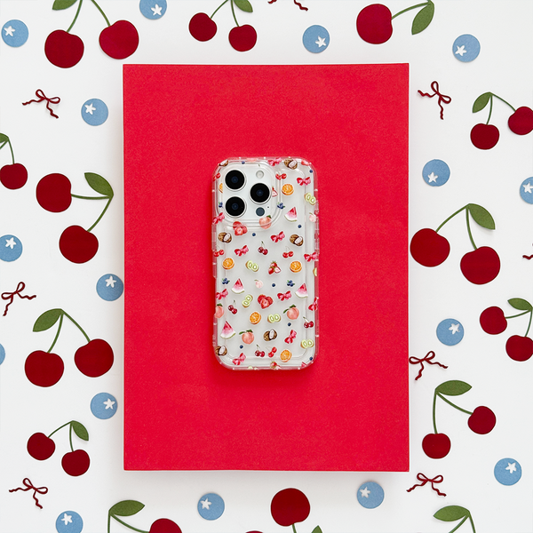 Clear Phone Case - Tutti Fruiti