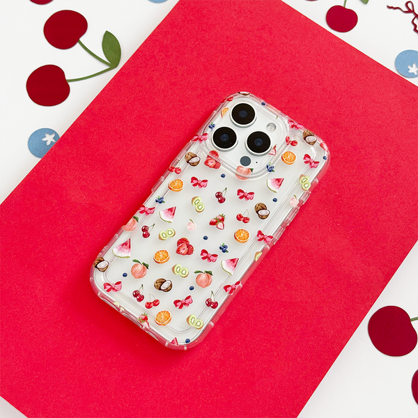 Clear Phone Case - Tutti Fruiti