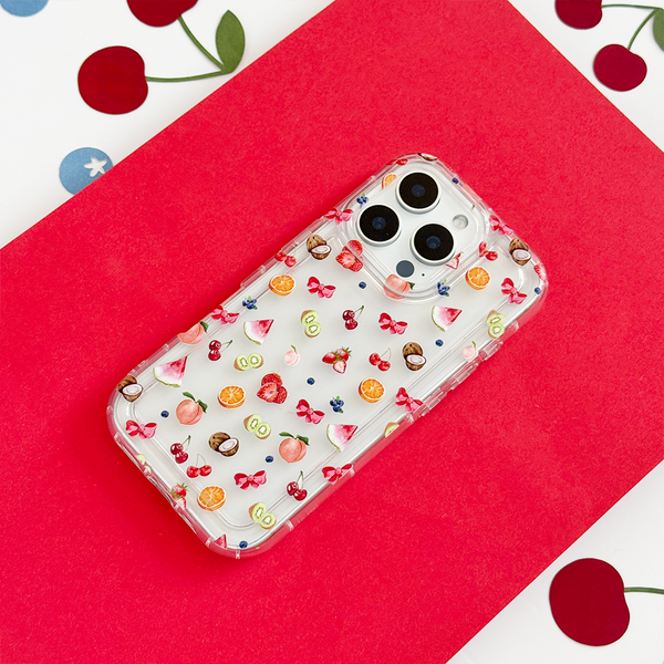 Clear Phone Case - Tutti Fruiti