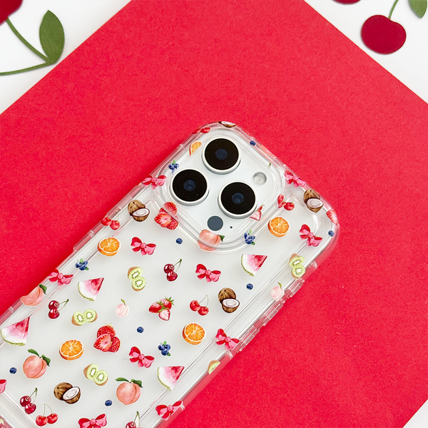 Clear Phone Case - Tutti Fruiti