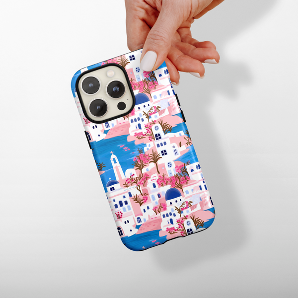 Tough MagSafe Phone Case - Mykonos Dreams