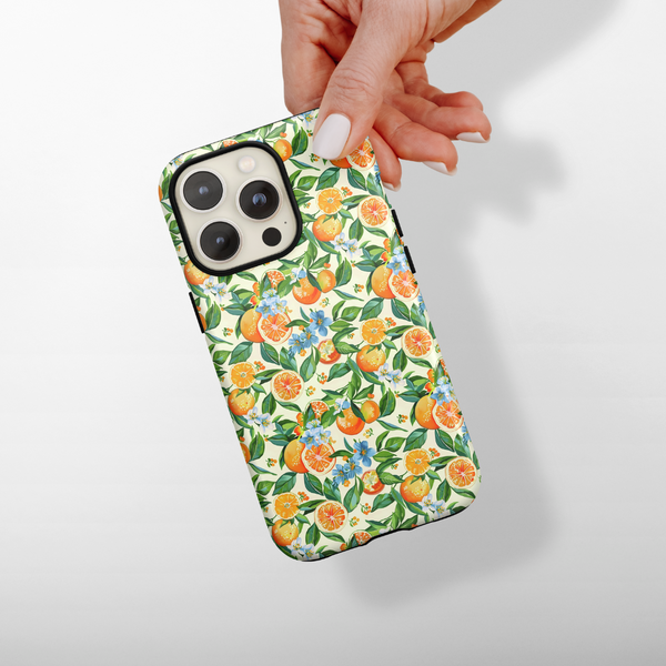 Tough MagSafe Phone Case - Orange Garden