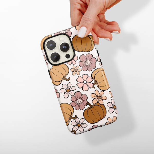 Tough MagSafe Phone Case - Pumpkin Meadow
