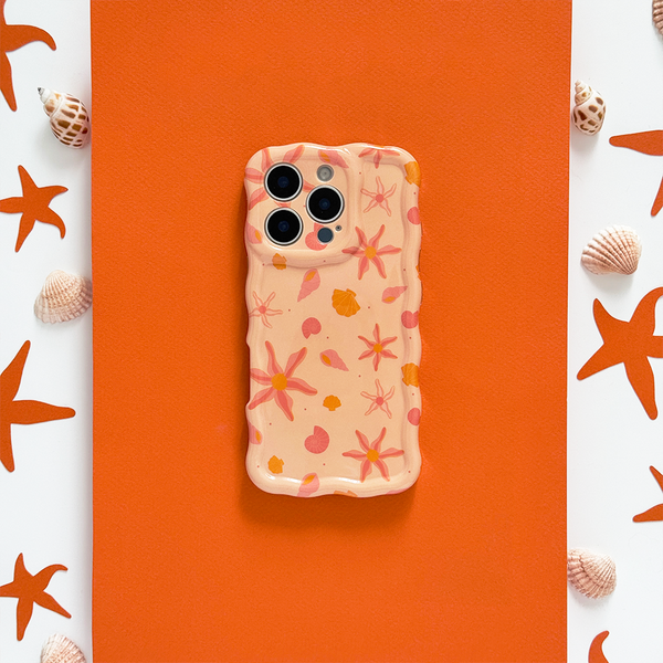 Wavy Phone Case - Peachy Beach