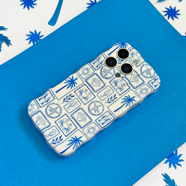 Wavy Phone Case - Malibu Drive