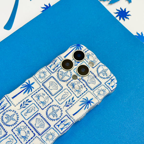 Wavy Phone Case - Malibu Drive