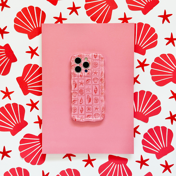 Wavy Phone Case - Seashell Riviera