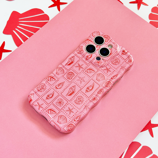 Wavy Phone Case - Seashell Riviera