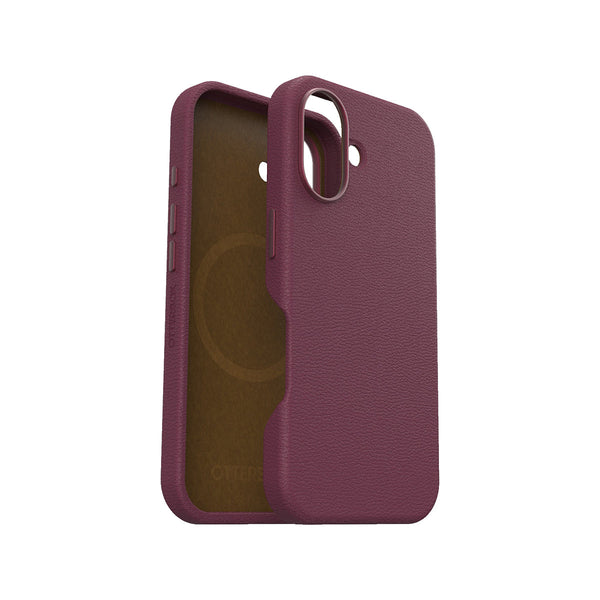 OtterBox Symmetry Cactus Phone Case for iPhone 16 (Maroon)