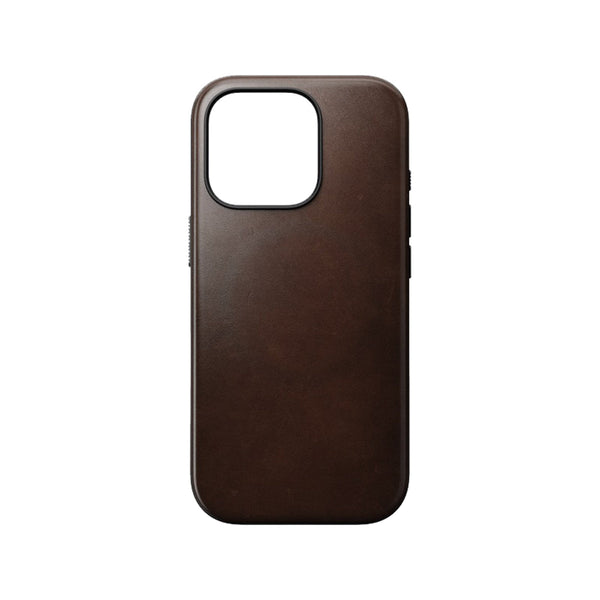 NOMAD Leather Phone Case for iPhone 16 Pro (Rustic Barn)