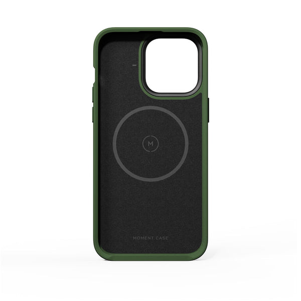 Moment Case with MagSafe for iPhone 15 Pro Max (Olive Green)