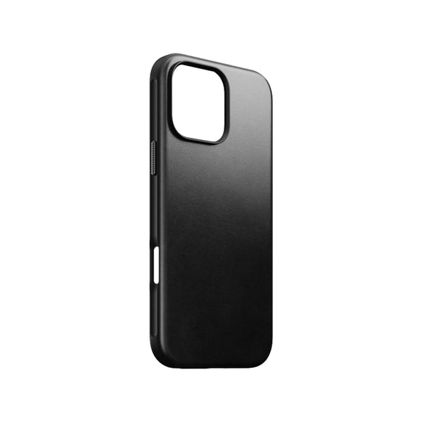 NOMAD Leather Phone Case for iPhone 16 Pro Max (Horween Black))