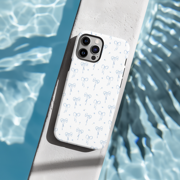 Tough Phone Case - Bluebell Bows