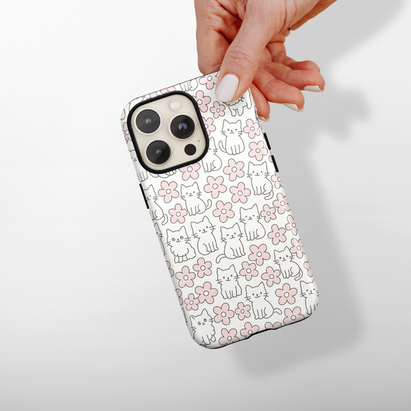 Tough MagSafe Phone Case - Purrfect Blooms