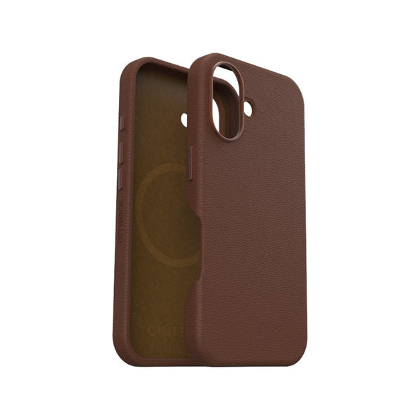 OtterBox Symmetry Cactus Phone Case for iPhone 16 - Rich Adobe - Brown