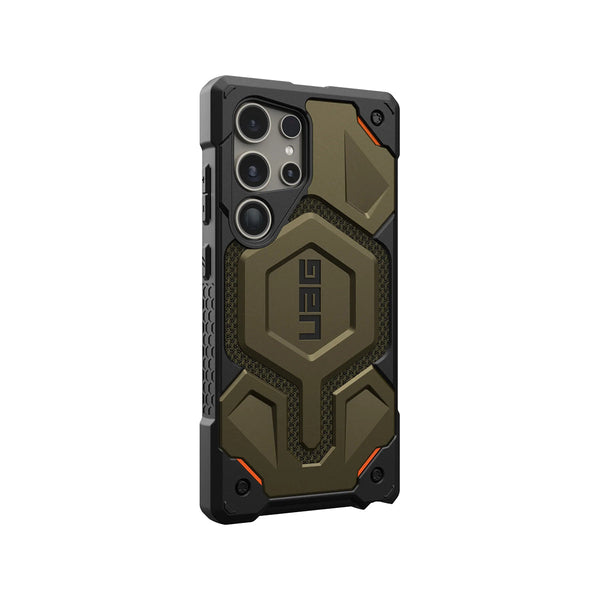 UAG Monarch Pro Kevlar Phone Case Samsung Galaxy S24 Ultra - Kevlar Element Green