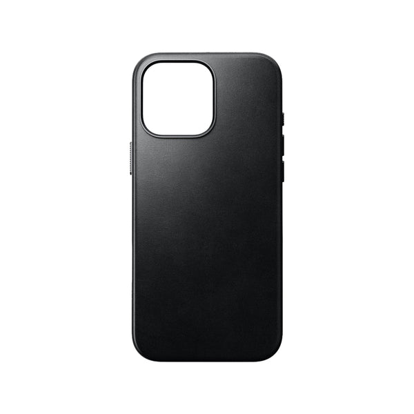 Nomad Traditional Leather Phone Case for iPhone 16 Pro Max (Horween Black)