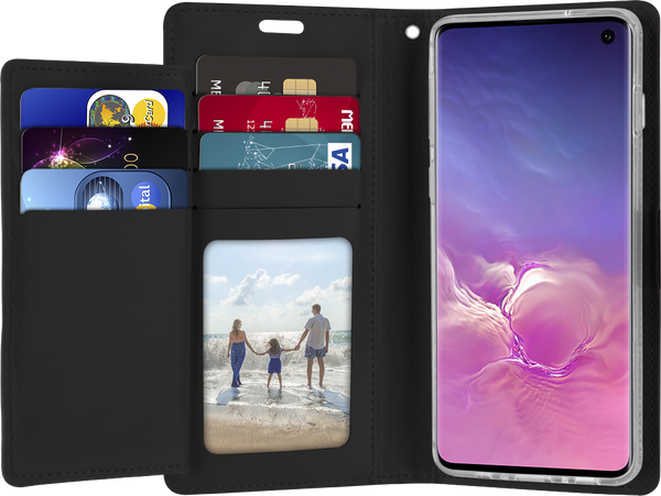 Goospery Rich Diary Case for iPhone 13 Pro - Brown/Black