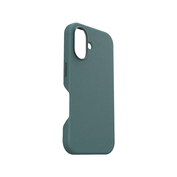OtterBox Symmetry Cactus Leather Phone Case for iPhone 16 - Green - Green