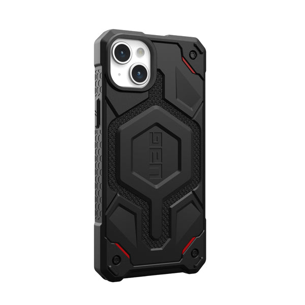 Urban Armour Gear Monarch Pro MagSafe Phone Case for iPhone 15 Plus (Black)
