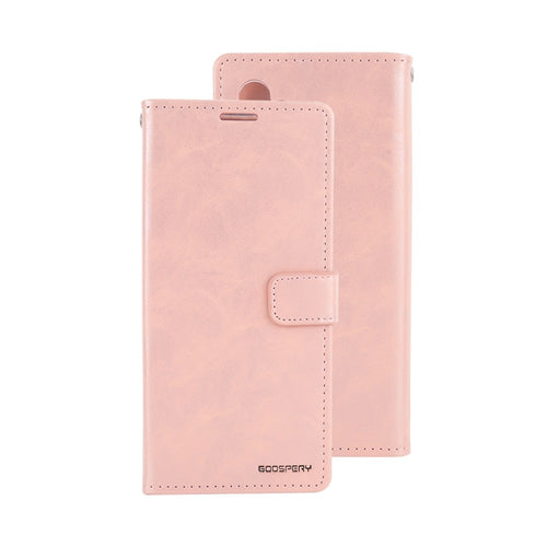 Goospery Bluemoon Diary for Galaxy A13 4G - Rose Gold